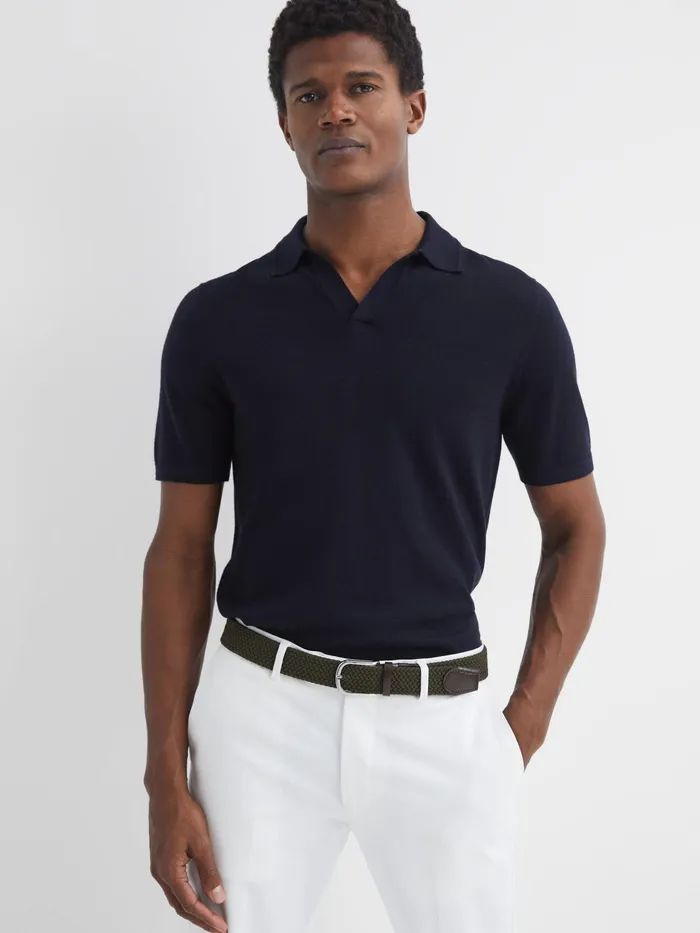 Reiss Belts Elmont Woven Belt Khaki 8211 Men