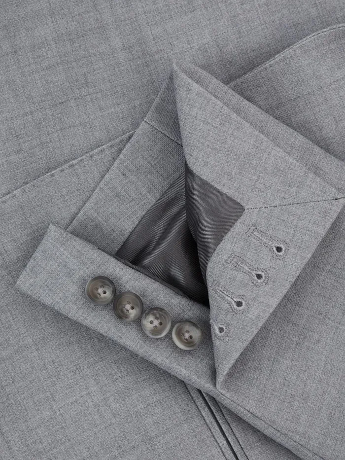 Reiss Blazers Arrow Slim Fit Single Breasted Wool Blend Blazer Soft Grey 8211 Men
