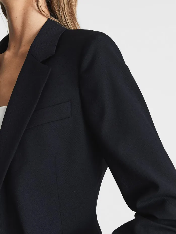 Reiss Blazers Haisley Single Breasted Blazer Black 8211 Women