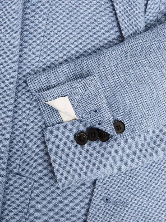 Reiss Blazers Ravenswood Single Breasted Patch Pocket Blazer Soft Blue 8211 Men