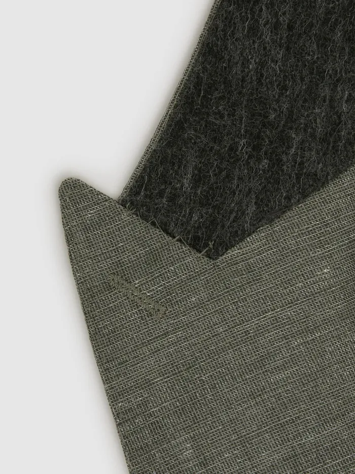 Reiss Blazers Riva Slim Fit Double Breasted WoolLinen Blazer Sage 8211 Men