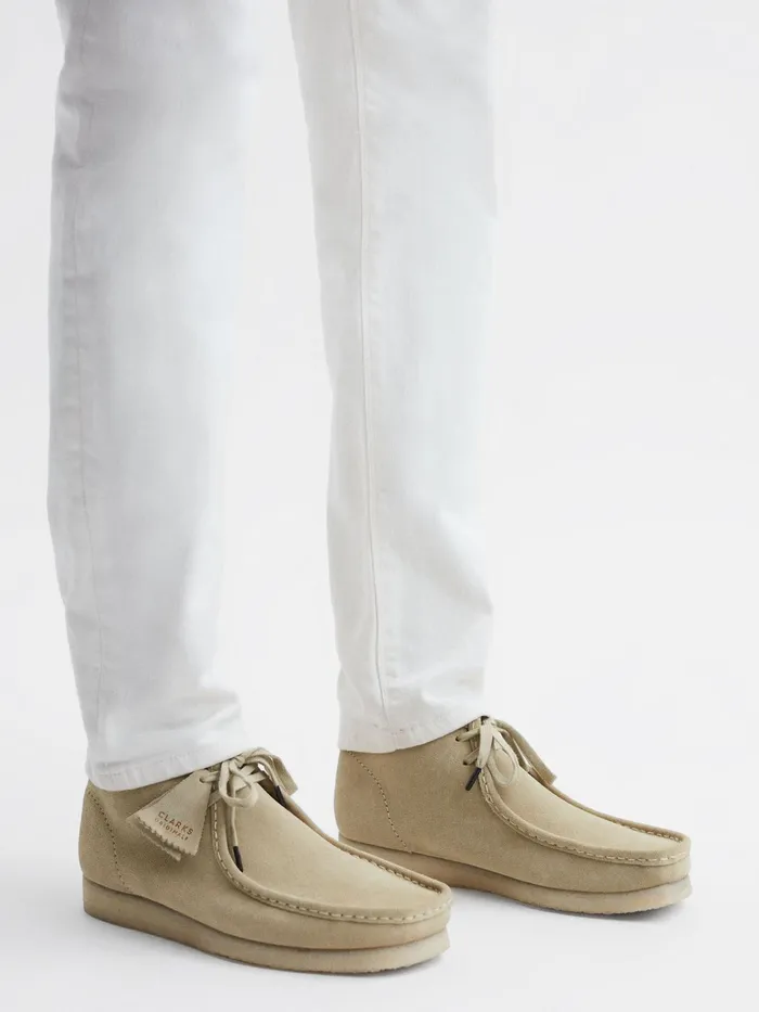 Reiss Boots Clarks Originals Suede Wallabee Boots Sand 8211 Men