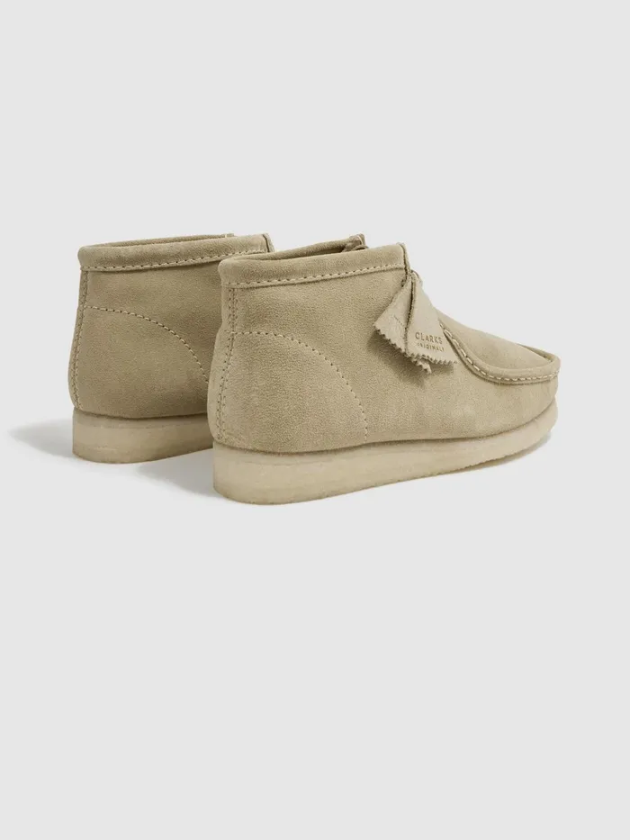 Reiss Boots Clarks Originals Suede Wallabee Boots Sand 8211 Men