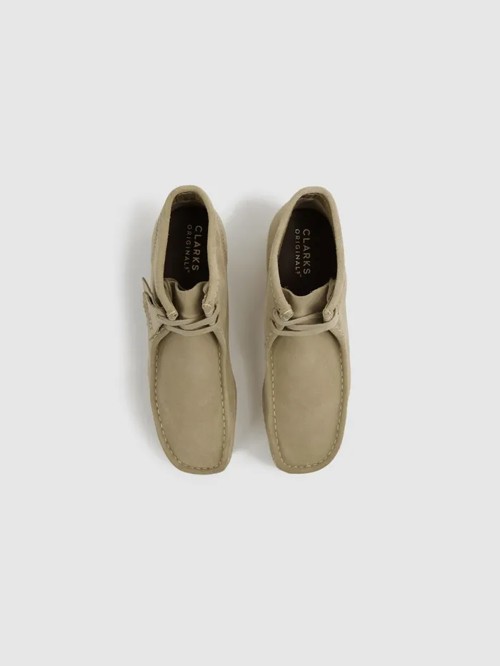 Reiss Boots Clarks Originals Suede Wallabee Boots Sand 8211 Men