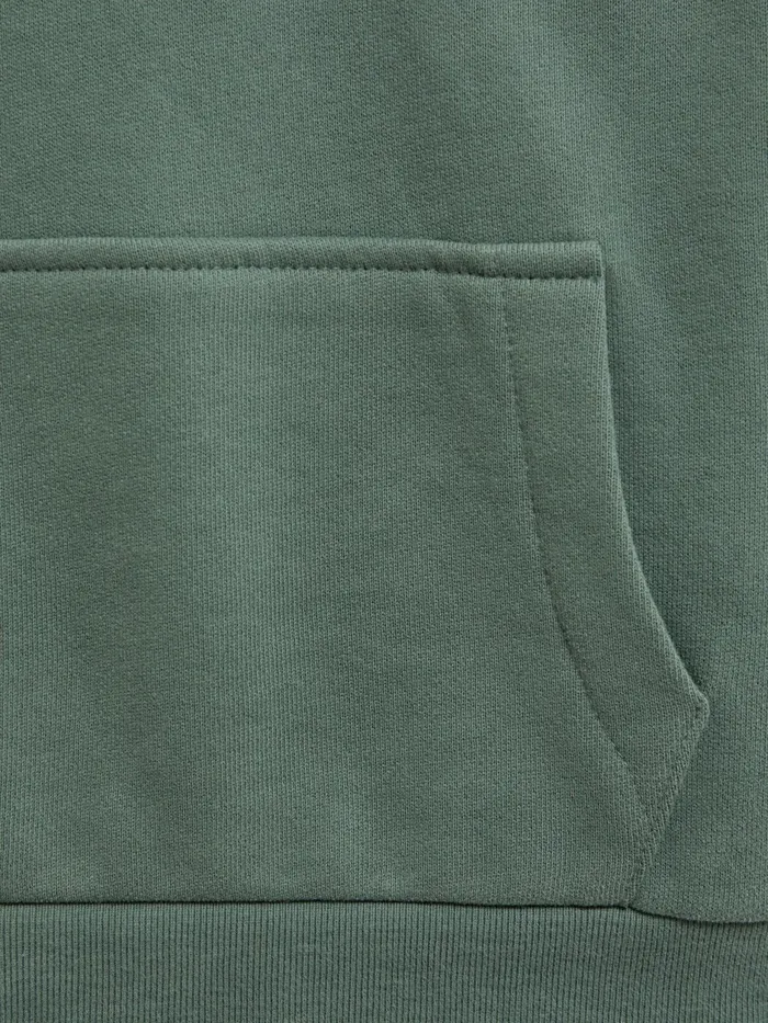Reiss CoOrds Alexander Oversized Cotton Jersey Hoodie Fern Green 8211 Children