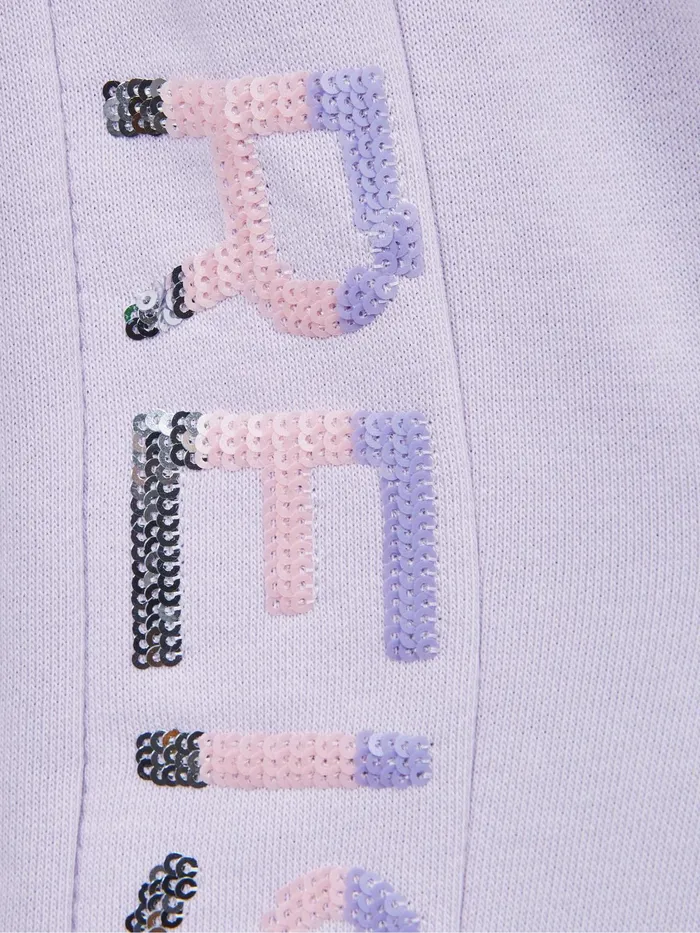 Reiss CoOrds Maria Sequin Joggers Lilac 8211 Children