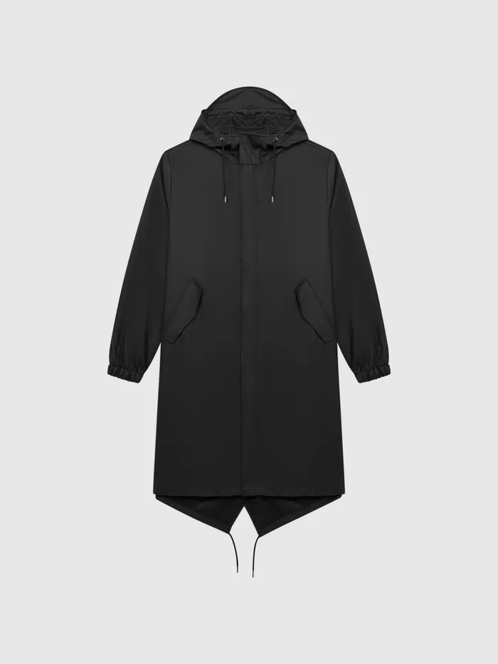 Reiss Coats and Jackets Rains Fishtail Parka Black 8211 Women