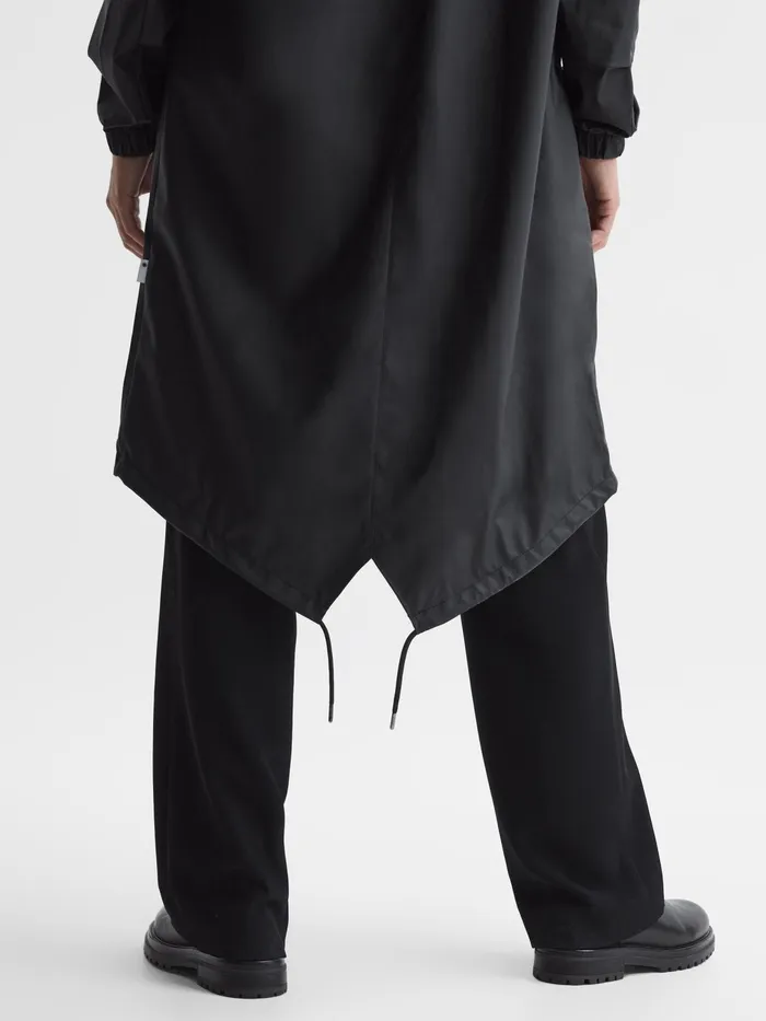Reiss Coats and Jackets Rains Fishtail Parka Black 8211 Women