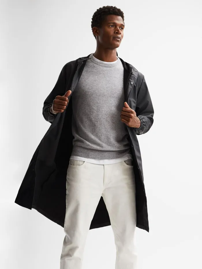 Reiss Coats and Jackets Rains Fishtail Parka Black 8211 Women