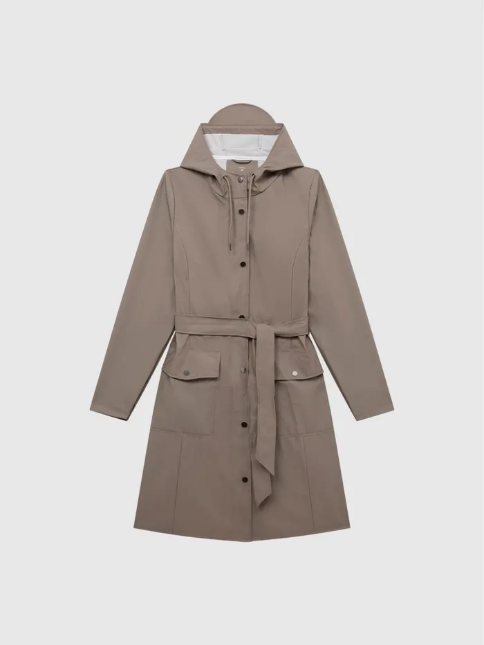 Reiss Coats and Jackets Rains Trench Coat Taupe 8211 Women