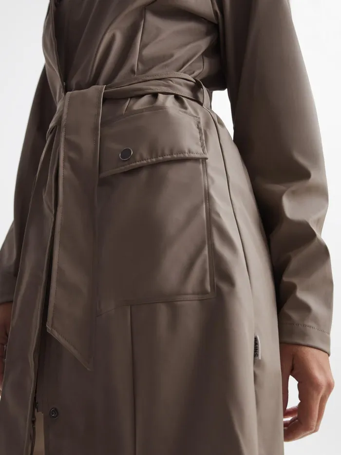 Reiss Coats and Jackets Rains Trench Coat Taupe 8211 Women