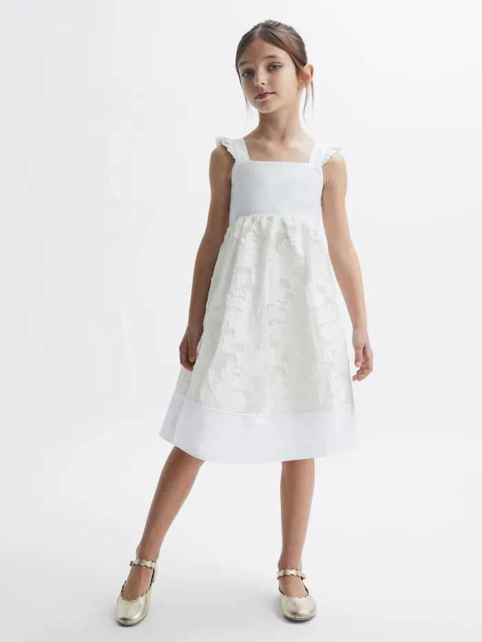 Reiss Dresses and Jumpsuits Abby Lace Detail Bow Back Dress White 8211 Children Reiss Dresses and Jumpsuits Abby Lace Detail Bow Back Dress White 8211 Children