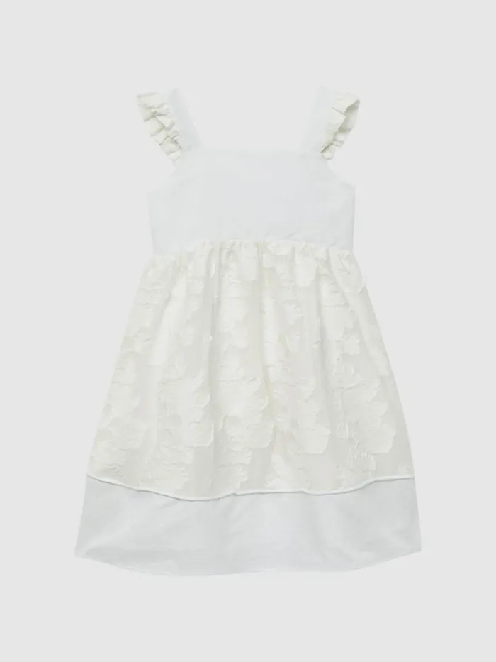 Reiss Dresses and Jumpsuits Abby Lace Detail Bow Back Dress White 8211 Children