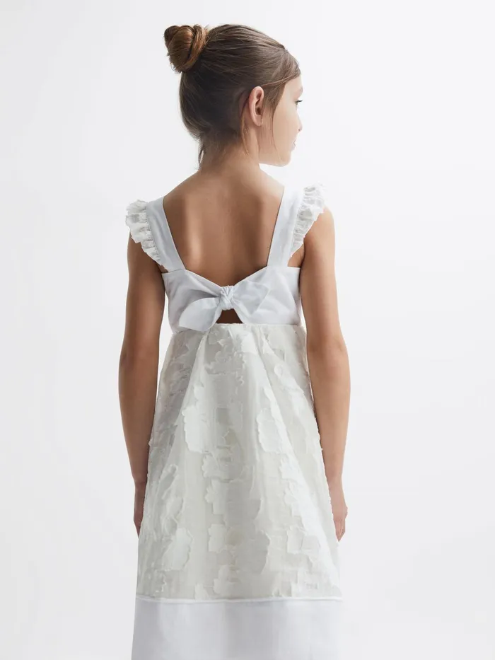 Reiss Dresses and Jumpsuits Abby Lace Detail Bow Back Dress White 8211 Children