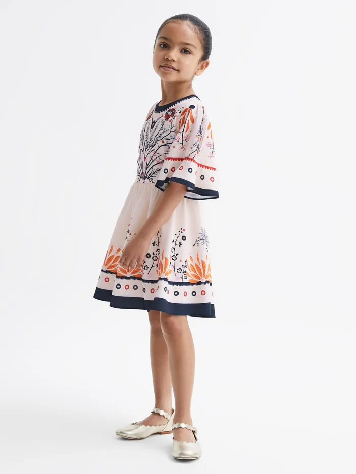 Reiss Dresses and Jumpsuits Ania Floral Printed Dress Ivory 8211 Children