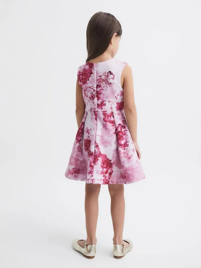 Reiss Dresses and Jumpsuits Clara Floral Printed Dress Pink 8211 Children