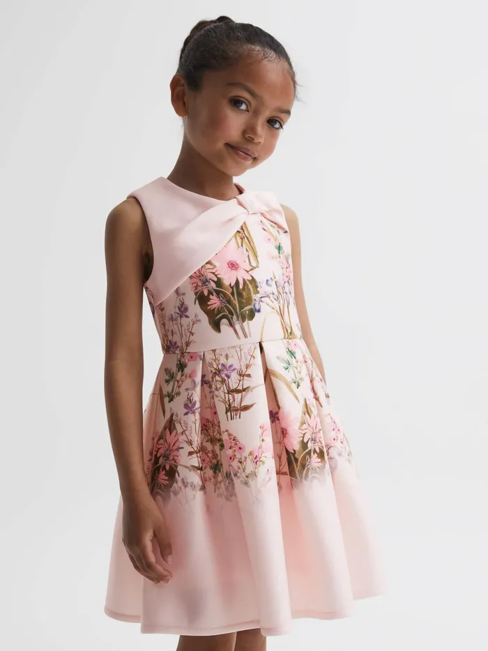 Reiss Dresses and Jumpsuits Emily Scuba Floral Printed Dress Multi 8211 Children