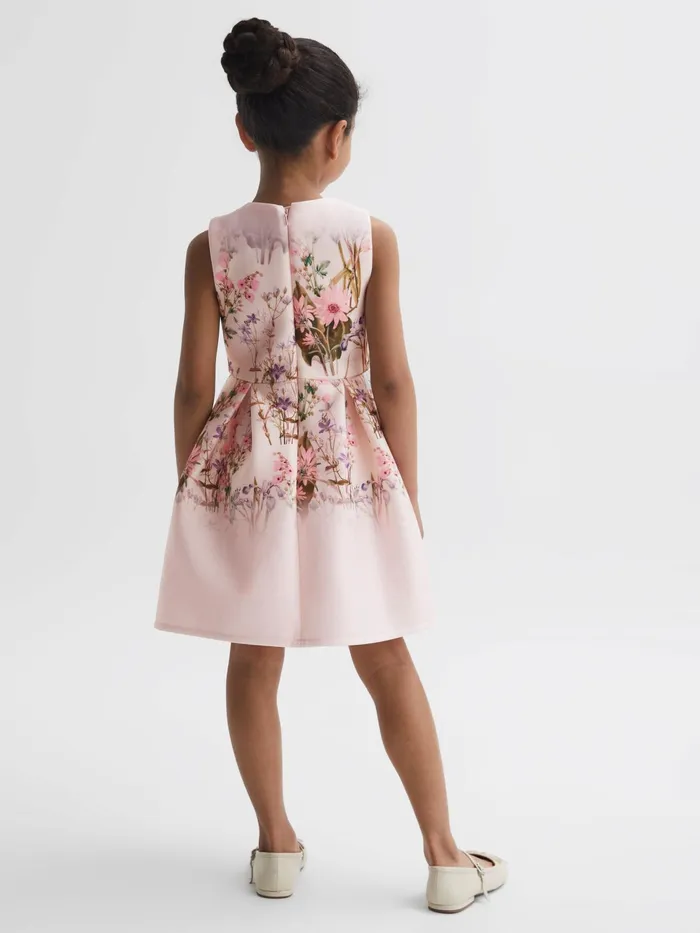 Reiss Dresses and Jumpsuits Emily Scuba Floral Printed Dress Multi 8211 Children