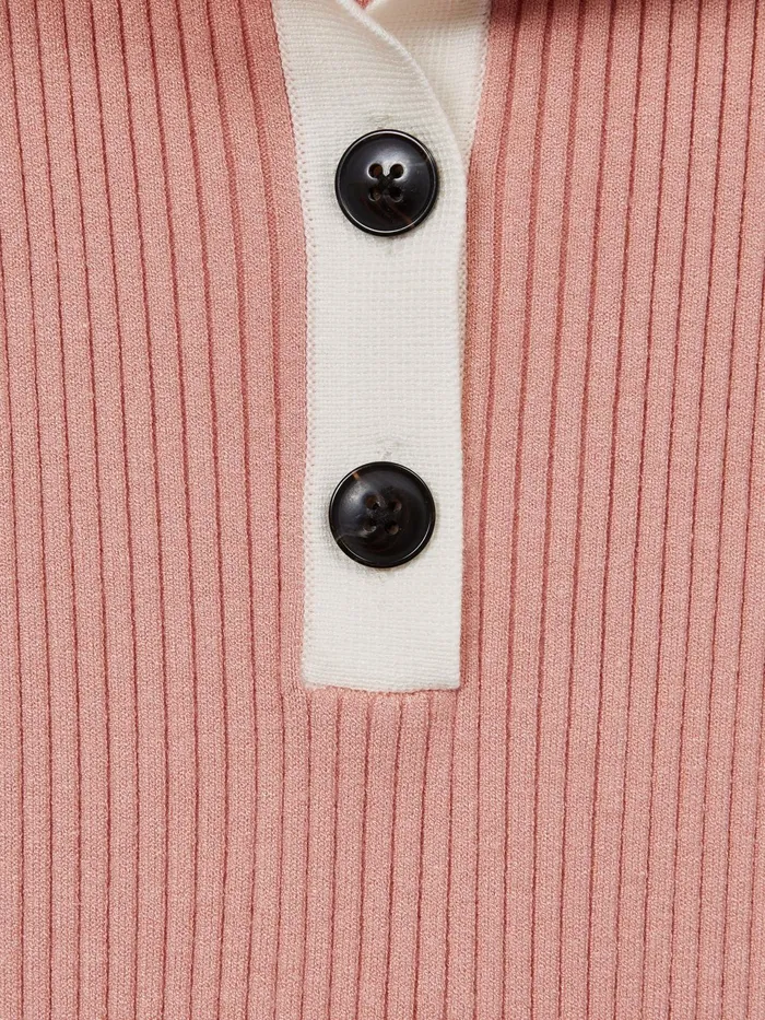 Reiss Dresses and Jumpsuits Malani Colourblock Knitted Dress Pink 8211 Children