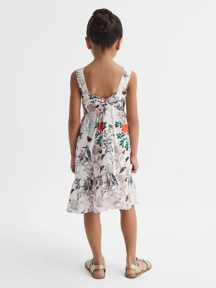 Reiss Dresses and Jumpsuits Marcie Printed Strappy Dress Ivory Print 8211 Children
