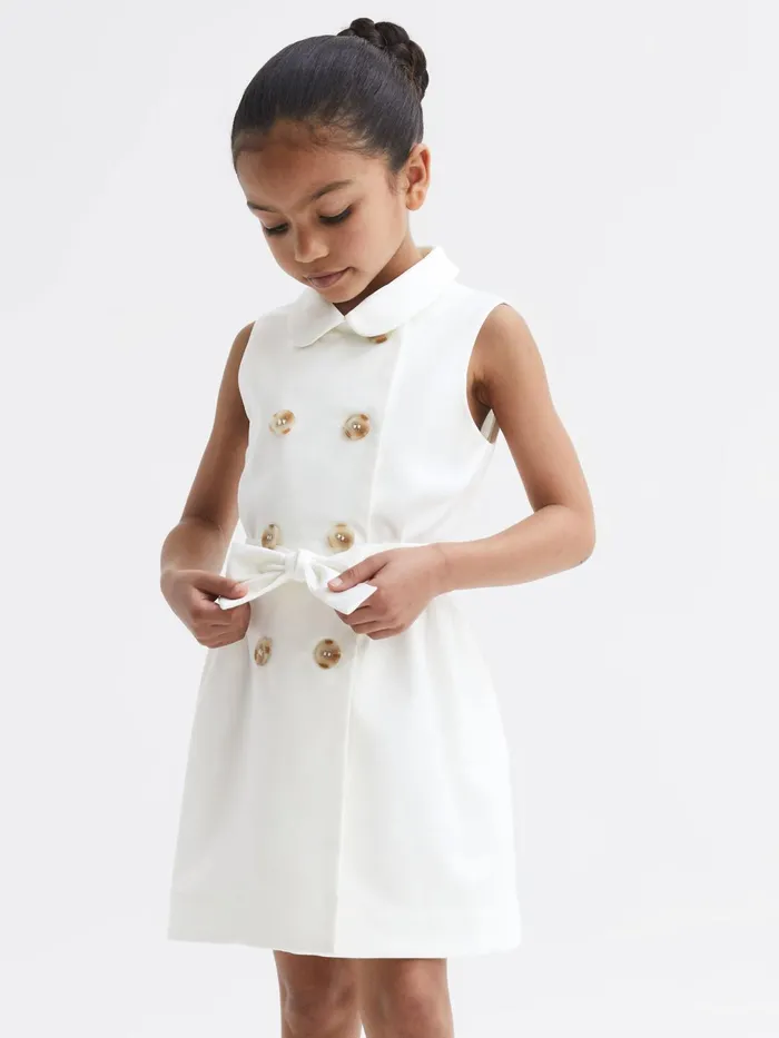 Reiss Dresses and Jumpsuits Natalie Sleeveless Belted Dress White 8211 Children Reiss Dresses and Jumpsuits Natalie Sleeveless Belted Dress White 8211 Children