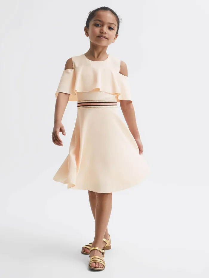 Reiss Dresses and Jumpsuits Paulina OffTheShoulder Dress Pink 8211 Children