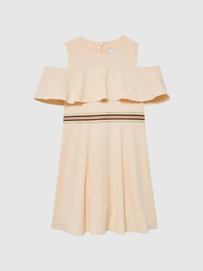 Reiss Dresses and Jumpsuits Paulina OffTheShoulder Dress Pink 8211 Children