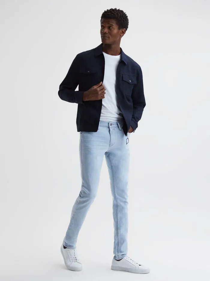 Reiss Jeans Croft Paige High Stretch Super Skinny Jeans Bobby 8211 Men
