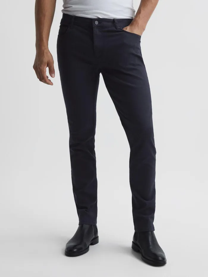 Reiss Jeans Deep Slim Fit Jeans Blue 8211 Men