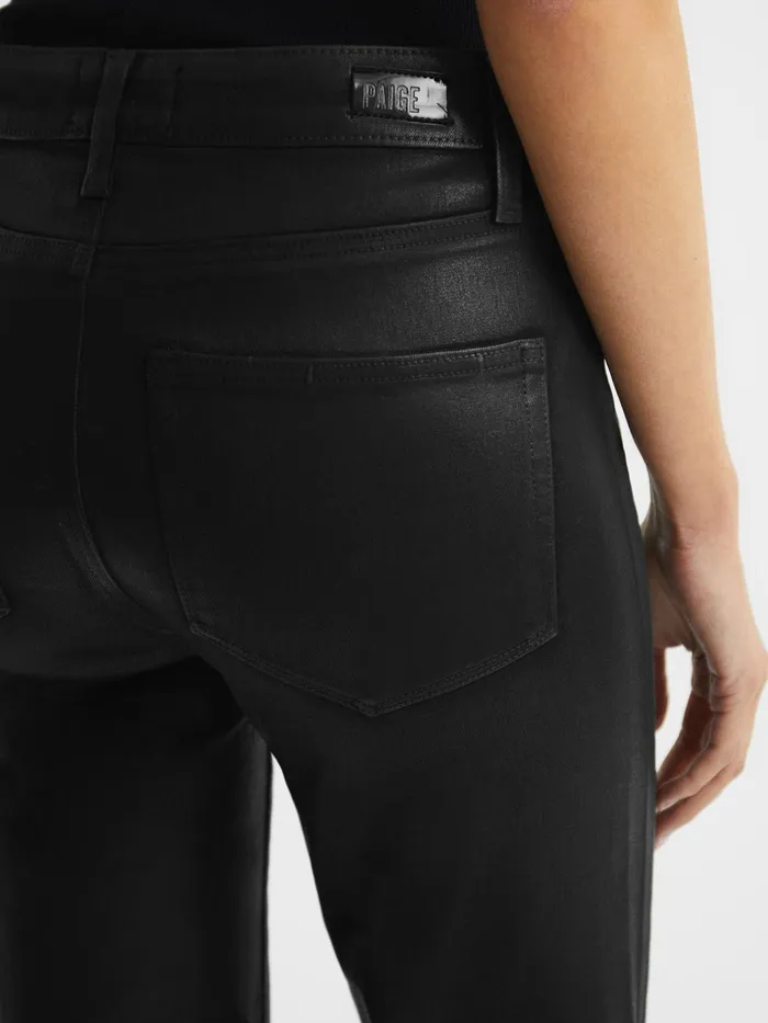 Reiss Jeans Genevieve Paige Flared Coated Jeans Black 8211 Women