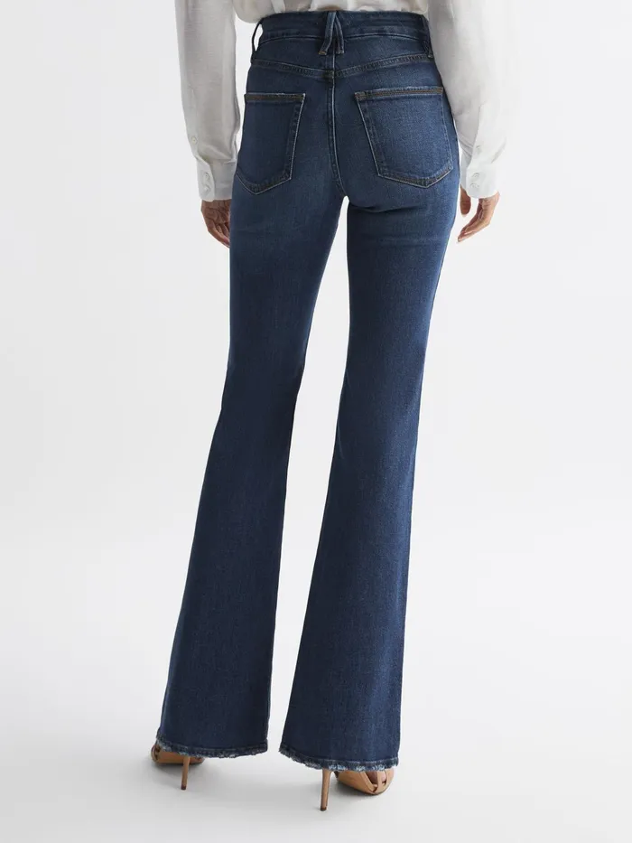 Reiss Jeans Good American Good Classic Bootleg Jeans Indigo 8211 Women