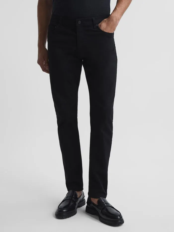 Reiss Jeans Jet Slim Fit Jeans Black 8211 Men