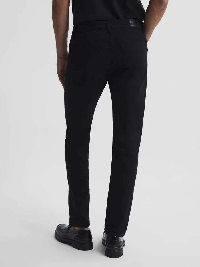 Reiss Jeans Jet Slim Fit Jeans Black 8211 Men