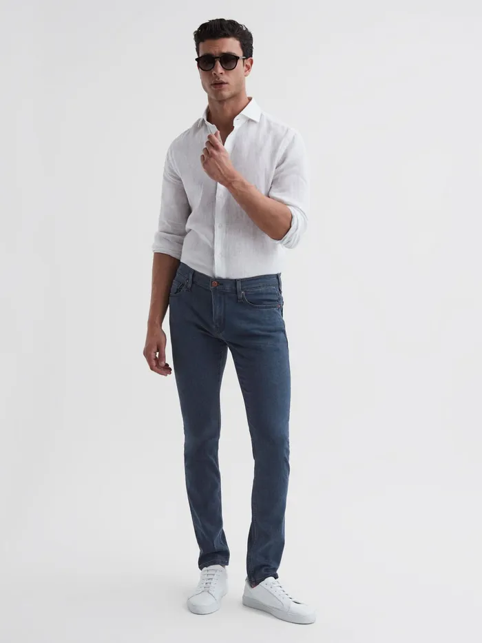 Reiss Jeans Paige Paige High Stretch Super Skinny Jeans Sheridan 8211 Men
