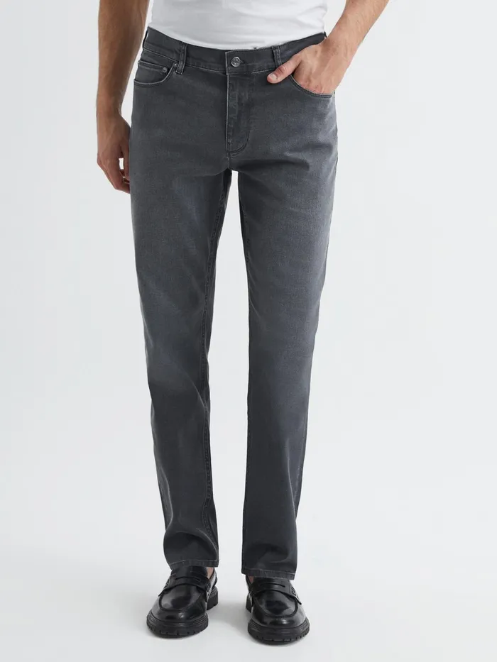 Reiss Jeans Robin Slim Fit Jeans Grey 8211 Men