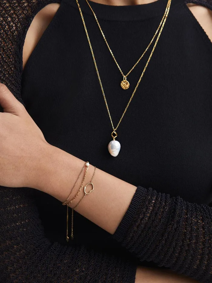 Reiss Jewellery Cantare Maria Black Bracelet Gold 8211 Women