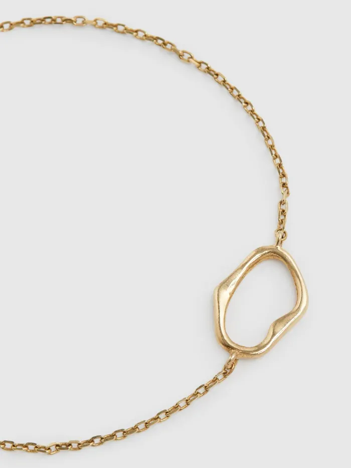 Reiss Jewellery Midnight Maria Black Bracelet Gold 8211 Women