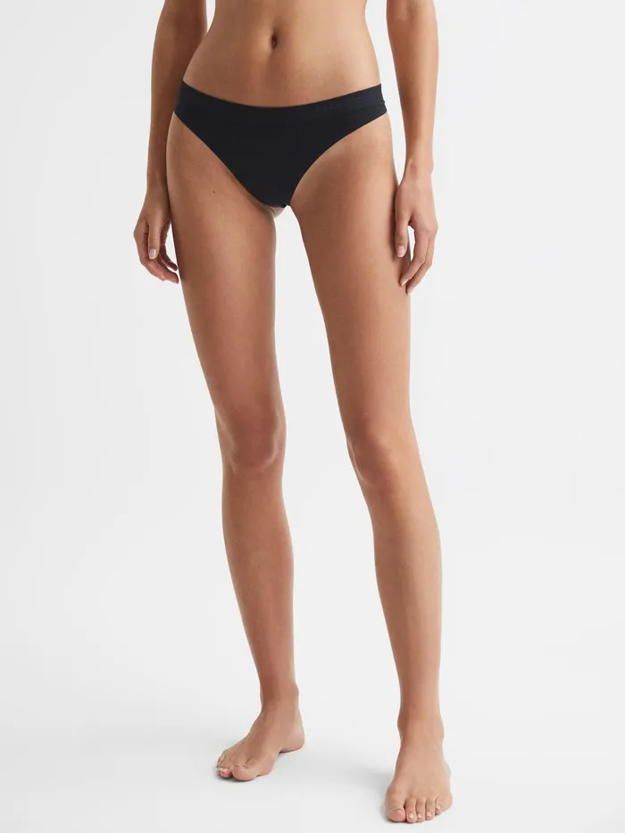 Reiss Lingerie and Nightwear Calvin Klein Underwear Thong Black 8211 Women