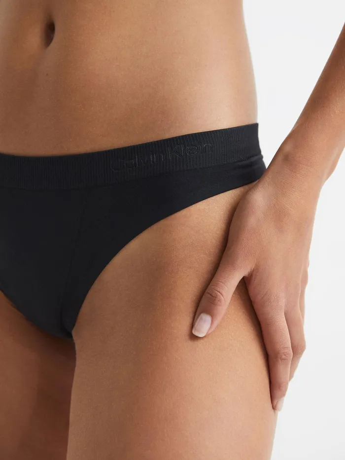 Reiss Lingerie and Nightwear Calvin Klein Underwear Thong Black 8211 Women