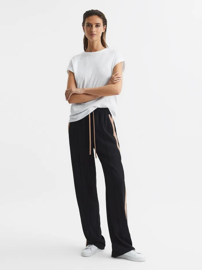 Reiss Lingerie and Nightwear Tereza Cotton Jersey TShirt White 8211 Women