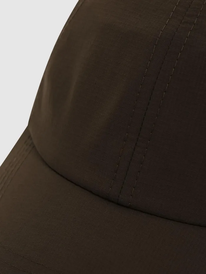 Reiss Scarves Hats and Gloves Fento Ripstop Baseball Cap Khaki 8211 Men