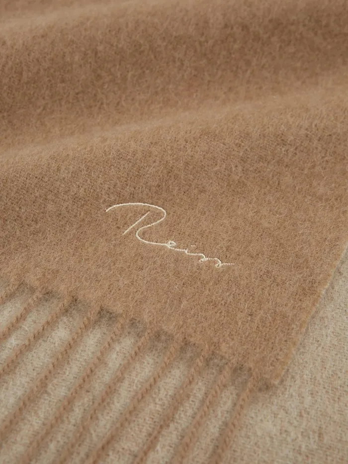 Reiss Scarves Hats and Gloves Picton Cashmere Blend Scarf Camel 8211 Men