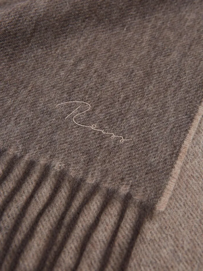Reiss Scarves Hats and Gloves Picton Cashmere Blend Scarf Camel 8211 Men