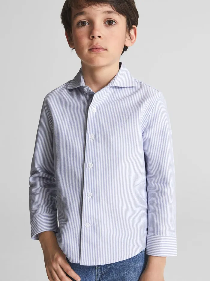 Reiss Shirts Blackheath Junior Striped Oxford Shirt Blue Stripe 8211 Children Reiss Shirts Blackheath Junior Striped Oxford Shirt Blue Stripe 8211 Children