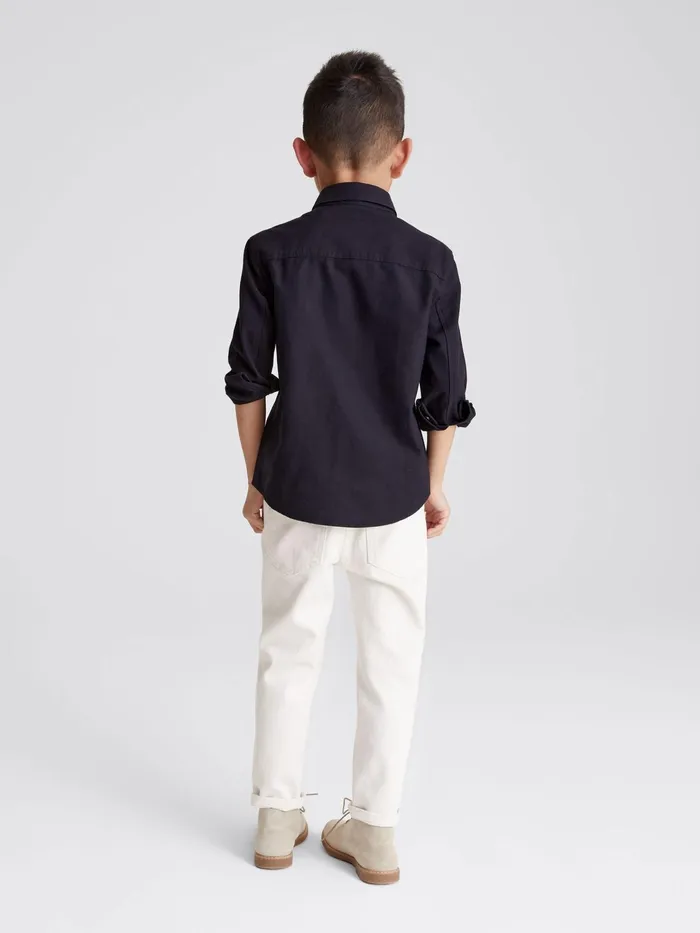 Reiss Shirts Greenwich Button Down Oxford Shirt Navy 8211 Children