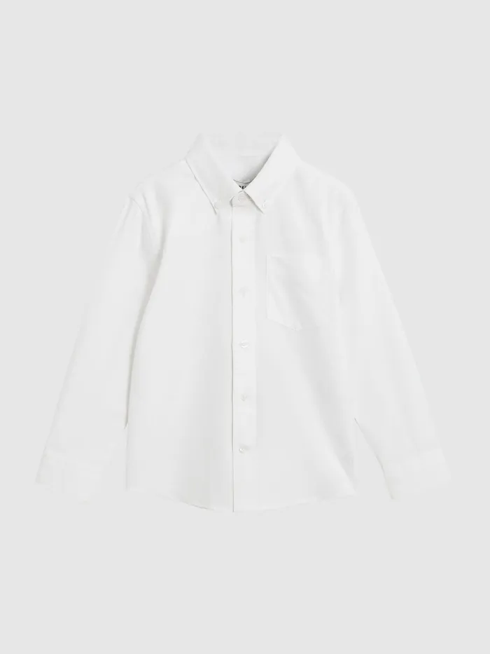 Reiss Shirts Greenwich Button Down Oxford Shirt White 8211 Children