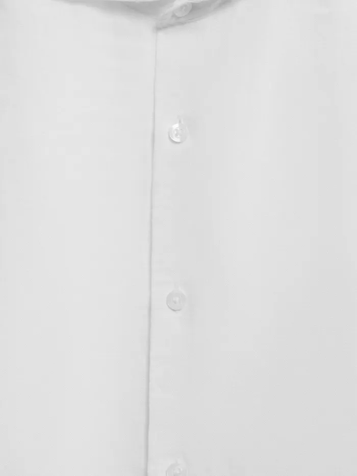 Reiss Shirts Ruban Linen Regular Fit Shirt White 8211 Children