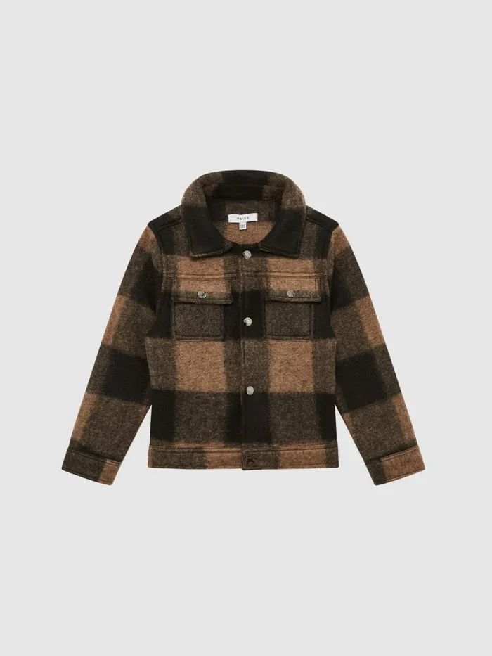 Reiss Shirts Zeus Shirt Dark Camel 8211 Children