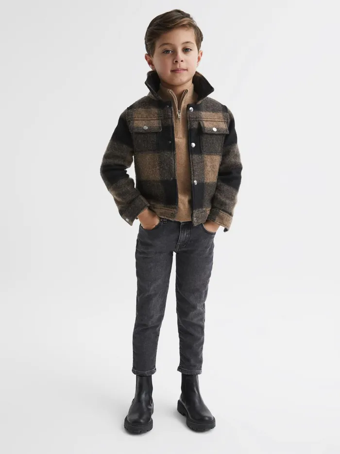 Reiss Shirts Zeus Shirt Dark Camel 8211 Children