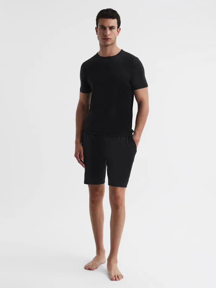 Reiss Shorts Calvin Klein Underwear Lounge Elasticated Shorts Black 8211 Men